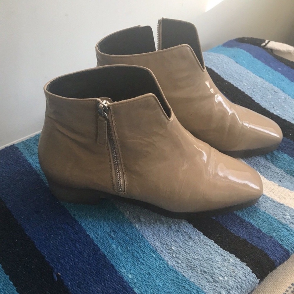 Calvin Klein Collection Rain Shoes booties Vinyl